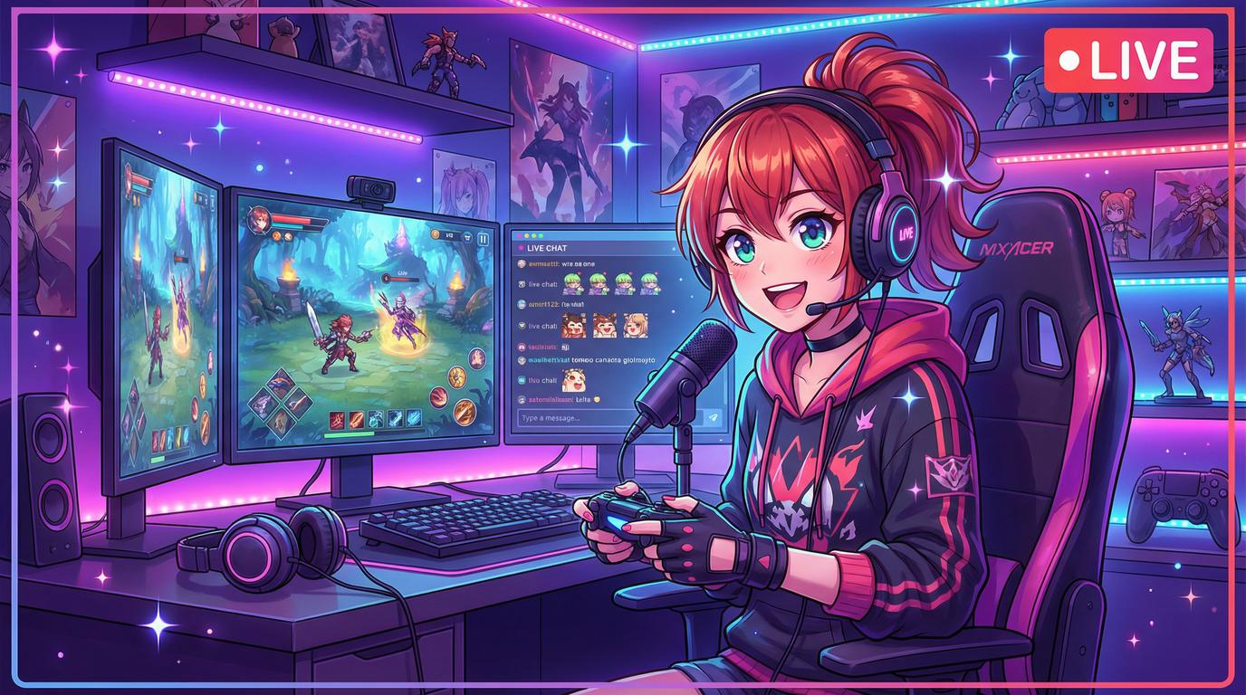 草莓视频赛博朋克风格视频